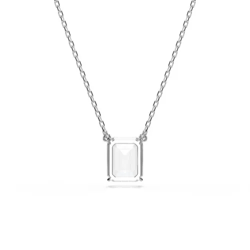 Swarovski® 'Stilla' Women's Base Metal Necklace - Silver 5693405