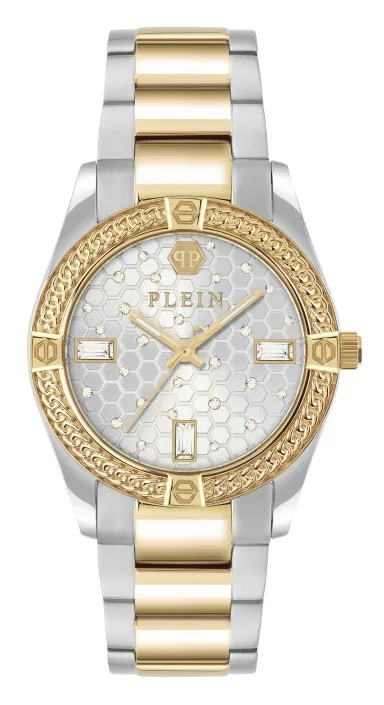 Philipp Plein® Analogue 'Plein Icon Chain' Women's Watch PW1FA0225