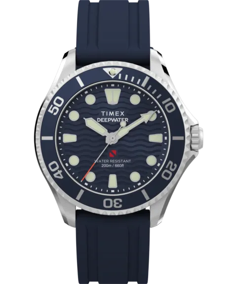 Timex® Analogue 'Deep Water Meridian' Unisex's Watch TW2Y40300