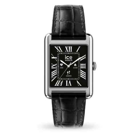 Ice Watch® Digitaal 'Ice smart tk 2.0 - silver - black croco' Unisex Horloge 025380