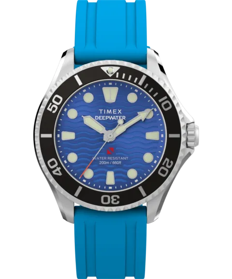 Timex® Analogue 'Deep Water Meridian' Unisex's Watch TW2Y40400