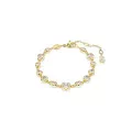 Swarovski® 'Imber organic' Dames Verguld Metaal Armband (sieraad) - Goudkleurig 5705471