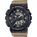 Casio® Analoog En Digitaal 'G-shock' Heren Horloge GA-110TU-1A5ER