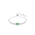 Swarovski® 'Matrix' Women's Base Metal Bracelet - Silver 5693411