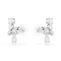 Swarovski® 'Matrix' Damen Metall Ohrclips - Silber 5692523