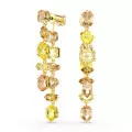 Swarovski® 'Gema' Damen Verchromtem Metall Ohrhänger - Gold 5718073