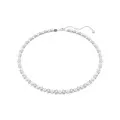 Swarovski® 'Matrix Pearl' Women's Base Metal Necklace - Silver 5689623