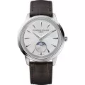Frederique Constant® Analoog 'Moneta moonphase' Unisex Horloge FC-206S3S6