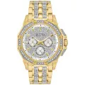 Bulova® Multi Zifferblatt 'Crystal Octava' Herren Uhr 98C126