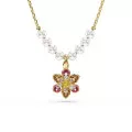Swarovski® 'Idyllia' Dames Verguld Metaal Collier - Goudkleurig 5723140
