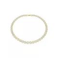 Swarovski® 'Una Angelic' Damen Verchromtem Metall Halsband - Gold 5720505