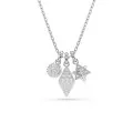 Swarovski® 'Dextera' Femmes Métall Collier - Argent 5700288