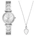 Fossil® Analog 'Carlie' Damen Uhr ES5250SET