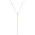 Gena.paris® 'The one' Dames Zilver 925 925 Collier - Goudkleurig GC1597-Y