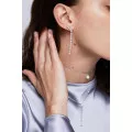 Gena.paris® 'Shine' Femmes Argent Boucle d'oreille - Argent GBO1352-W