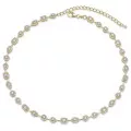 Gena.paris® 'Gabriella' Dames Zilver 925 925 Chokers - Goudkleurig GCH1557-Y