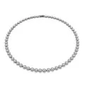 Swarovski® 'Una' Dames Metaal Collier - Zwart 5681057