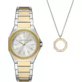 Armani Exchange® Analogue 'Andrea' Women's Watch AX7161SET