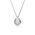 Swarovski® 'Dextera Round' Damen Metall Halsband - Silber 5733400