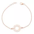 Orphelia® 'Jasmine' Damen Sterling Silber Armbänd - Rosé ZA-7076/1