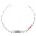 Orphelia® 'Oviva' Kind Sterling Silber Armbänd - Silber ZA-7137