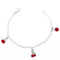 Orphelia® 'Apple' Kind Sterling Silber Armbänd - Silber ZA-7149