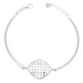 Orphelia® 'Lilla' Femmes Argent Bracelet - Argent ZA-7190