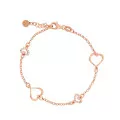 Orphelia® 'Alfina' Femmes Argent Bracelet - Rosé ZA-7383