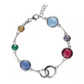 Orphelia® 'Eloise' Femmes Argent Bracelet - Argent ZA-7409