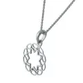 Orphelia® 'Jasmine' Femmes Argent Collier avec pendentif - Argent ZH-7076