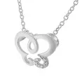 Orphelia® 'Joya' Women's Sterling Silver Chain with Pendant - Silver ZH-7088