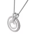 Orphelia Orphelia 'Azalea' Women's Sterling Silver Chain with Pendant - Silver ZH-7095 #1