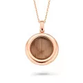 Orphelia® 'Isabella' Femmes Argent Collier avec pendentif - Rosé ZH-7197/BR