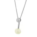 Orphelia® 'Aliena' Femmes Argent Collier avec pendentif - Argent ZH-7373