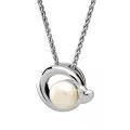 Orphelia® 'Mathilde' Women's Sterling Silver Chain with Pendant - Silver ZH-7510