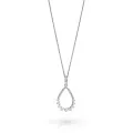 Orphelia® 'Petal' Women's Sterling Silver Chain with Pendant - Silver ZH-7564