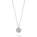 Orphelia® 'Bella' Women's Sterling Silver Chain with Pendant - Silver ZH-7565