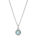 Orphelia® 'Bristol' Women's Sterling Silver Pendant with Chain - Silver ZH-7579/B