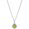 Orphelia® 'Bristol' Women's Sterling Silver Pendant with Chain - Silver ZH-7579/G