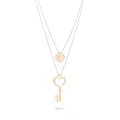 Orphelia® 'Izabella' Femmes Argent Collier - Argent/Rose ZK-7185