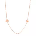 Orphelia® 'Nahara' Femmes Argent Collier - Rosé ZK-7378