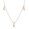 Orphelia® 'Elisa' Femmes Argent Collier - Rosé ZK-7381