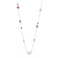 Orphelia® 'Eloise' Women's Sterling Silver Necklace - Silver ZK-7409