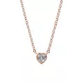 Orphelia® 'Nora' Women's Sterling Silver Necklace - Rose ZK-7435