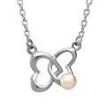 Orphelia® 'Lili' Women's Sterling Silver Chain with Pendant - Silver ZK-7513