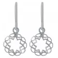 Orphelia® 'Jasmine' Dames Zilver 925 925 Oorhangers - Zilverkleurig ZO-7076