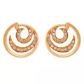 Orphelia® 'Elaine' Femmes Argent Puce d'oreille - Rosé ZO-7084/1