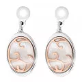 Orphelia® 'Jarina' Femmes Argent Boucle d'oreille - Argent/Rose ZO-7165