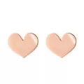 Orphelia® 'Lyra' Women's Sterling Silver Stud Earrings - Rose ZO-7390