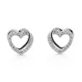 Orphelia® 'Ariana' Women's Sterling Silver Stud Earrings - Silver ZO-7482